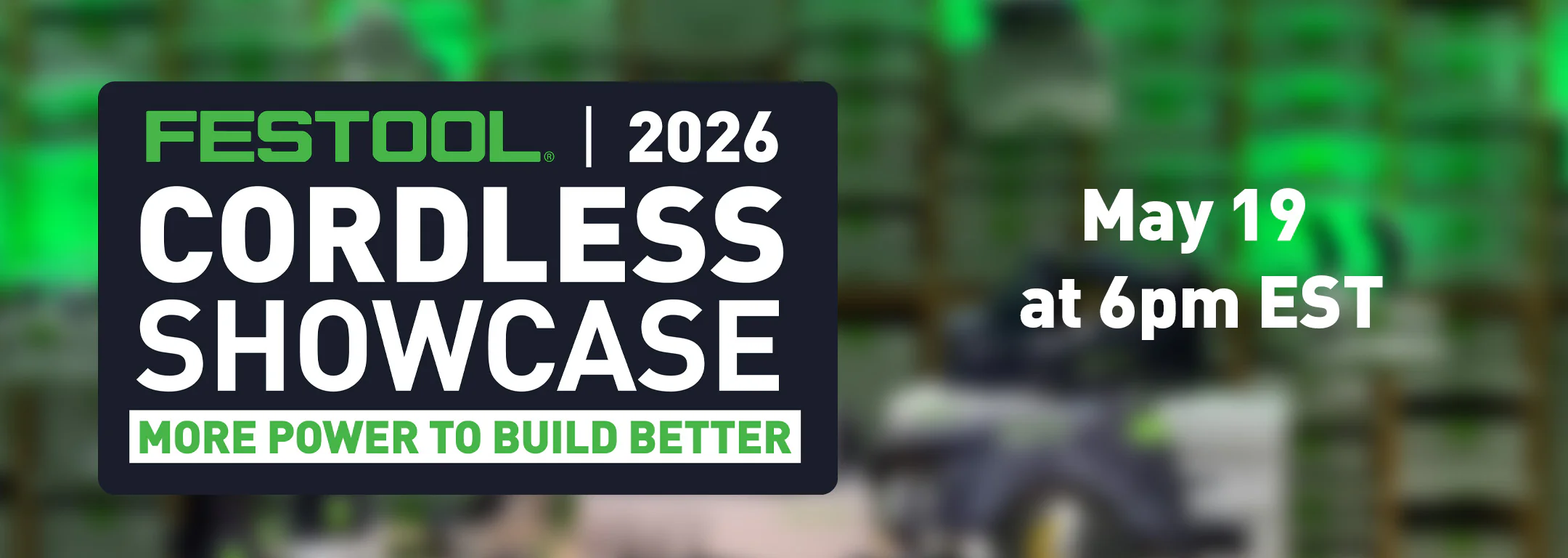 Master Your Craft With Festool