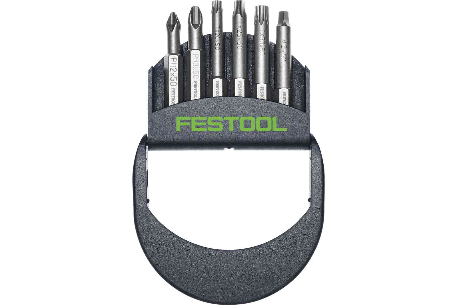 Festool 204386 50mm Bit Assortment for TID18 Impact, 6-piece