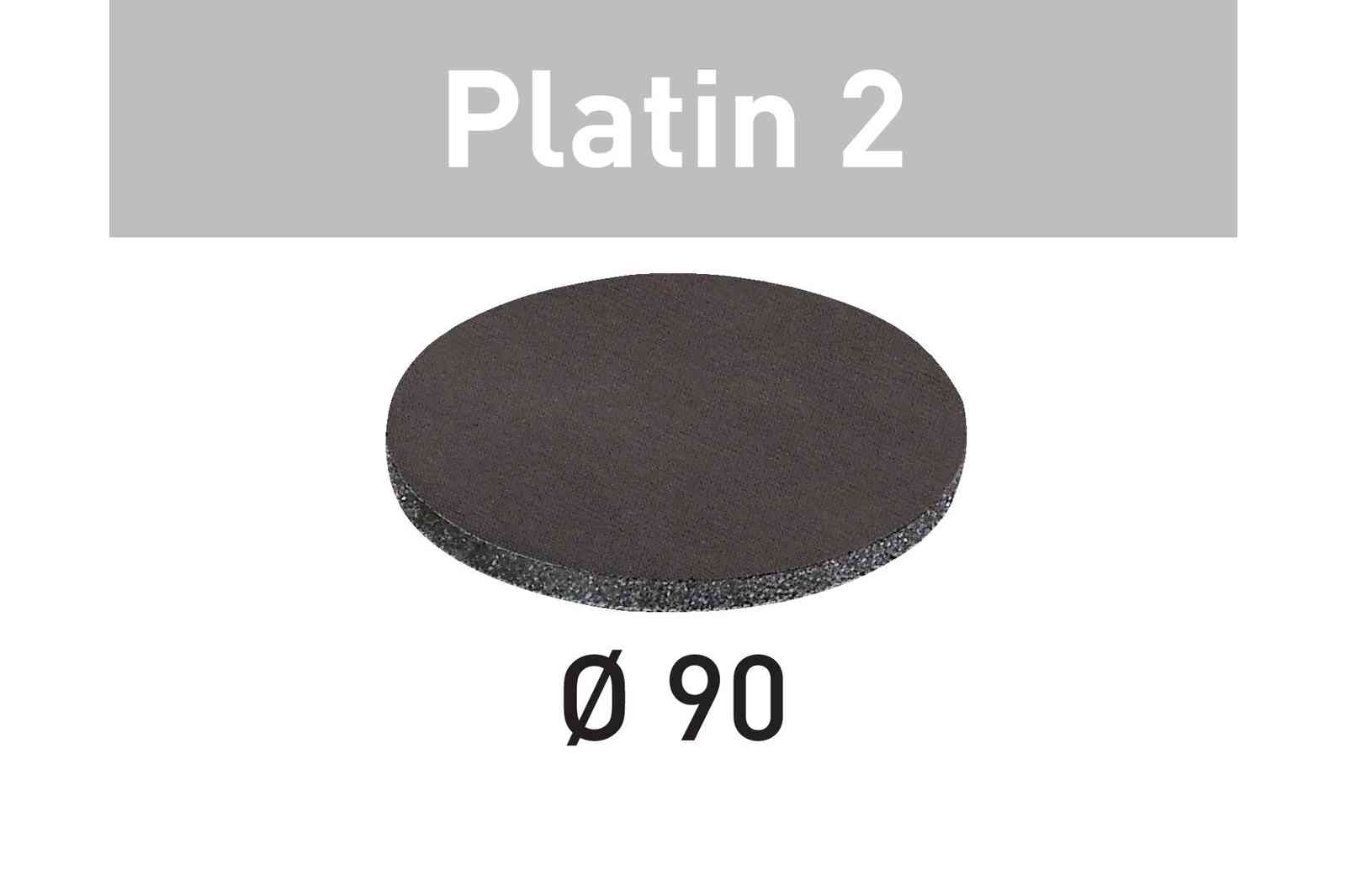 Festool 3-1/2" Platin 2 Abrasives Single Sheets