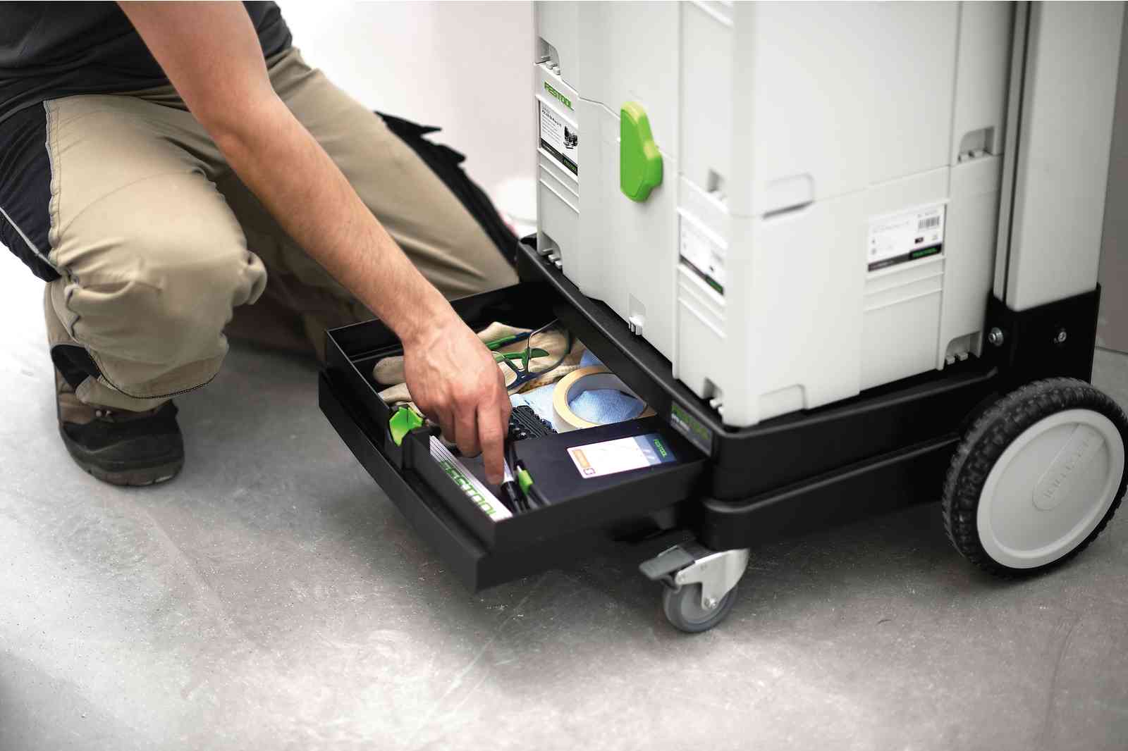 Festool 498660 SysRoll Systainer and Storage Dolly - Image 4