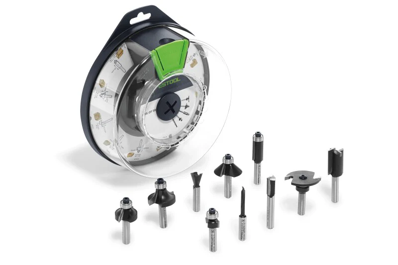 Festool 498979 Router Bit Box Set 10PCS