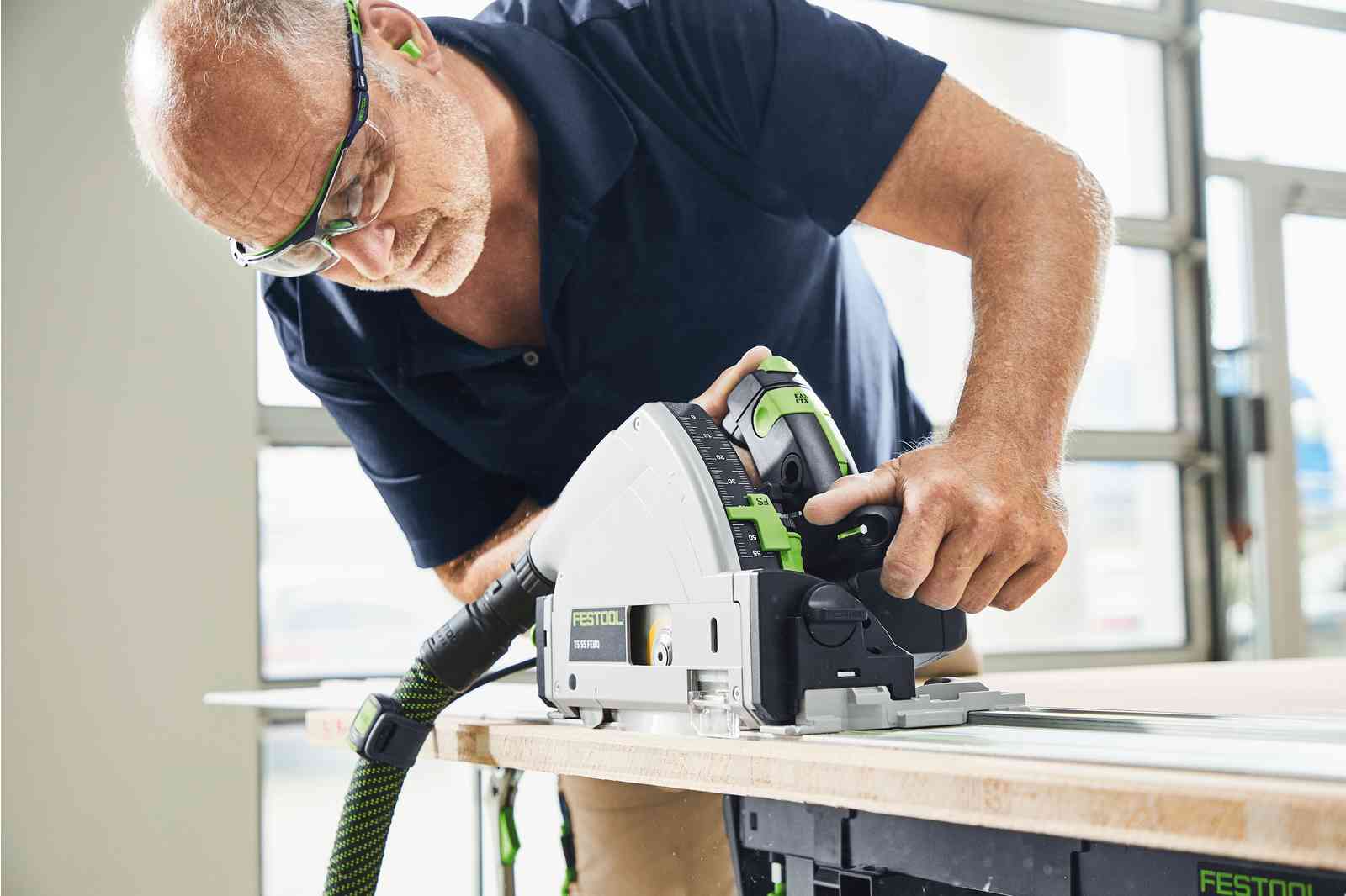 Festool 576708 TS 55 FEQ Plunge Cut Track Saw - Image 5