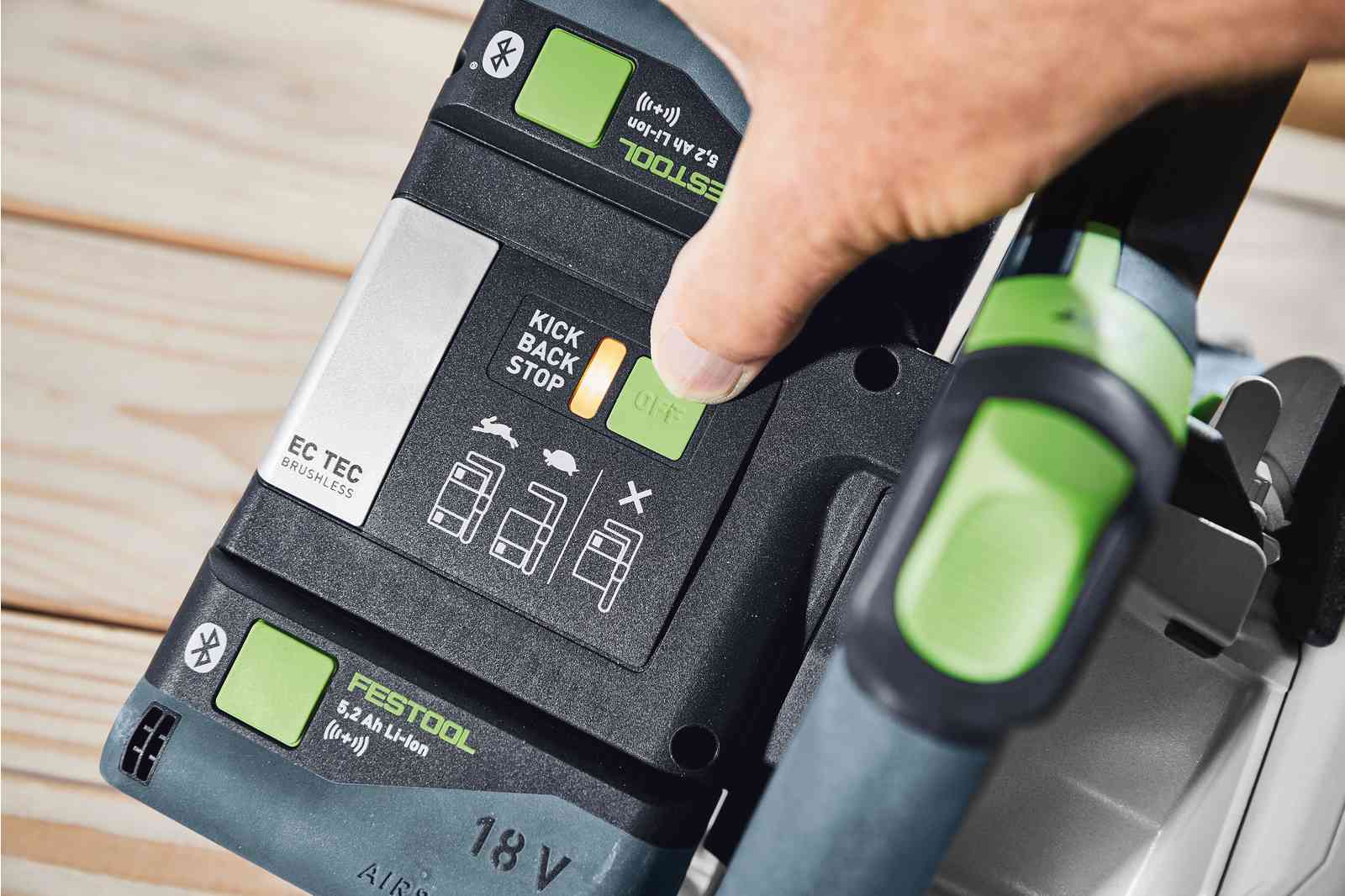 Festool 577677 TSC 55 KEBI-F Plunge Cut Cordless Track Saw PLUS - Image 4