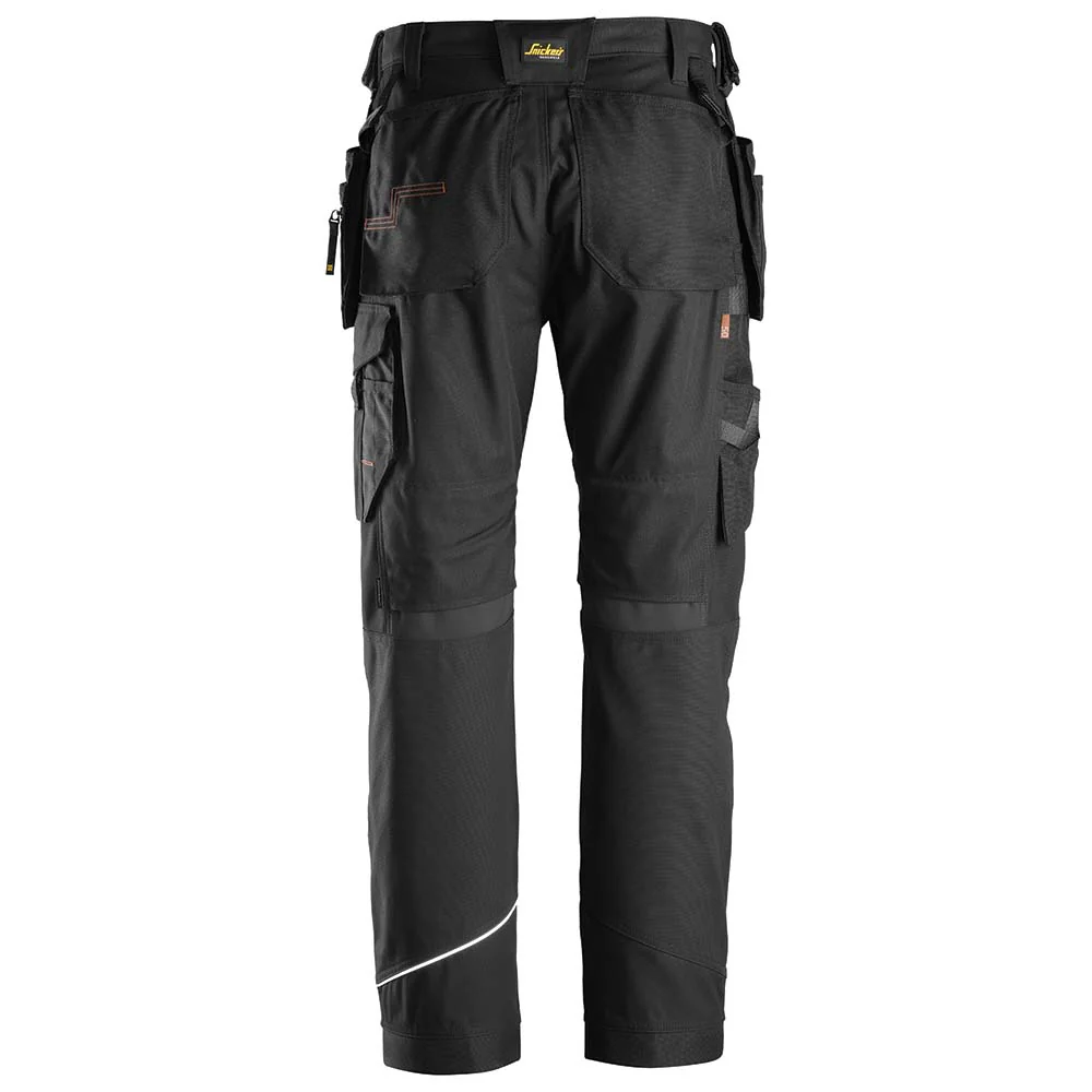 Snickers U6214 RuffWork Canvas Trousers Holster Pockets - Image 2