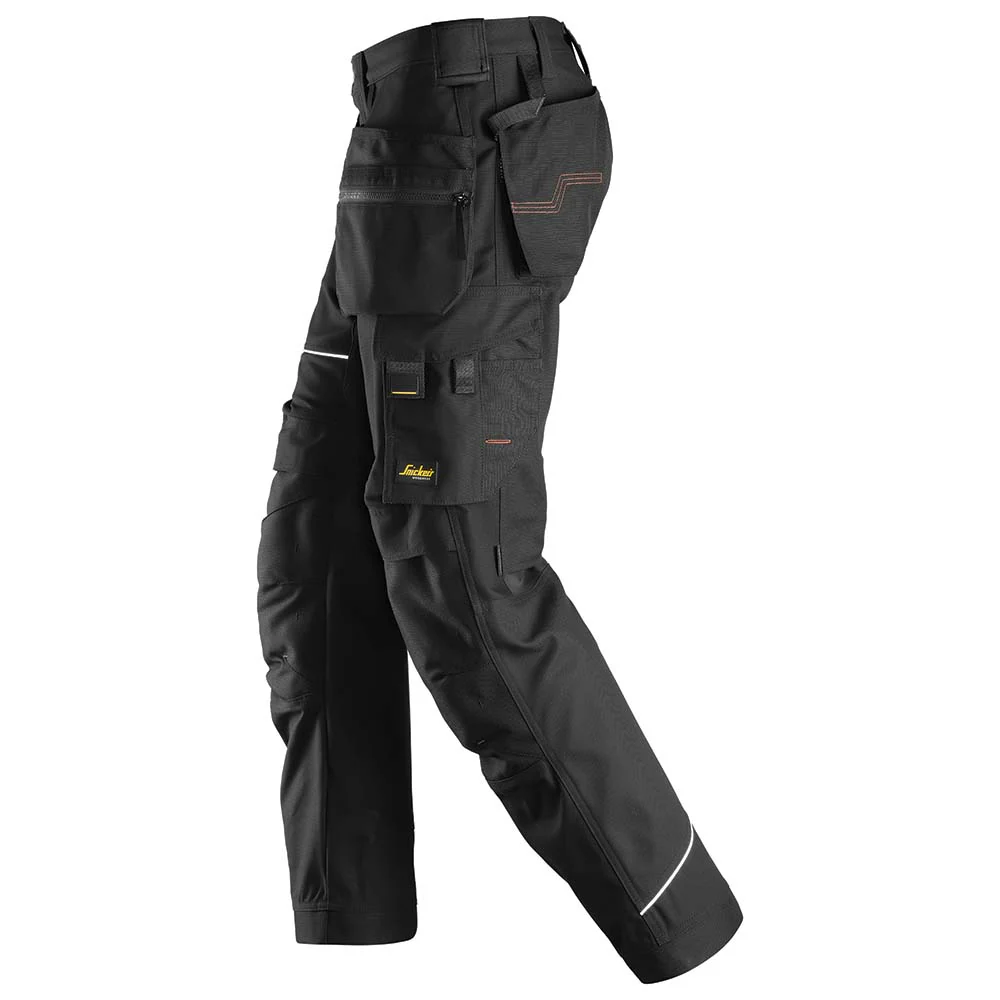 Snickers U6214 RuffWork Canvas Trousers Holster Pockets - Image 3