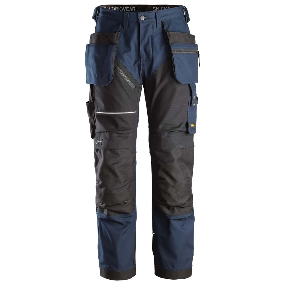 Snickers U6214 RuffWork Canvas Trousers Holster Pockets - Image 5