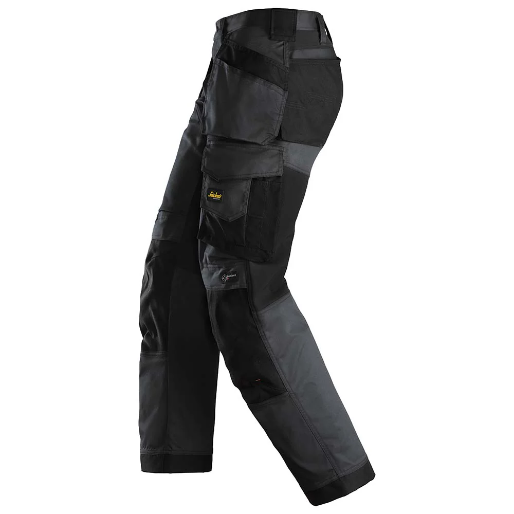 Snickers U6251 AllroundWork Stretch Loose Fit Trousers Holster Pockets - Image 3